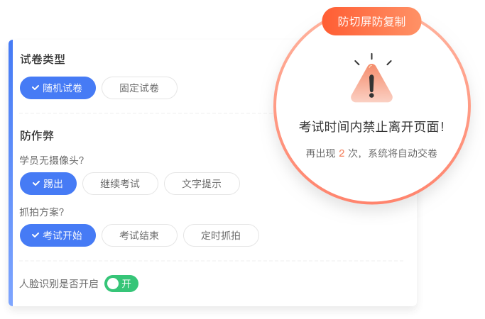 智能(néng)防作(zuò)弊